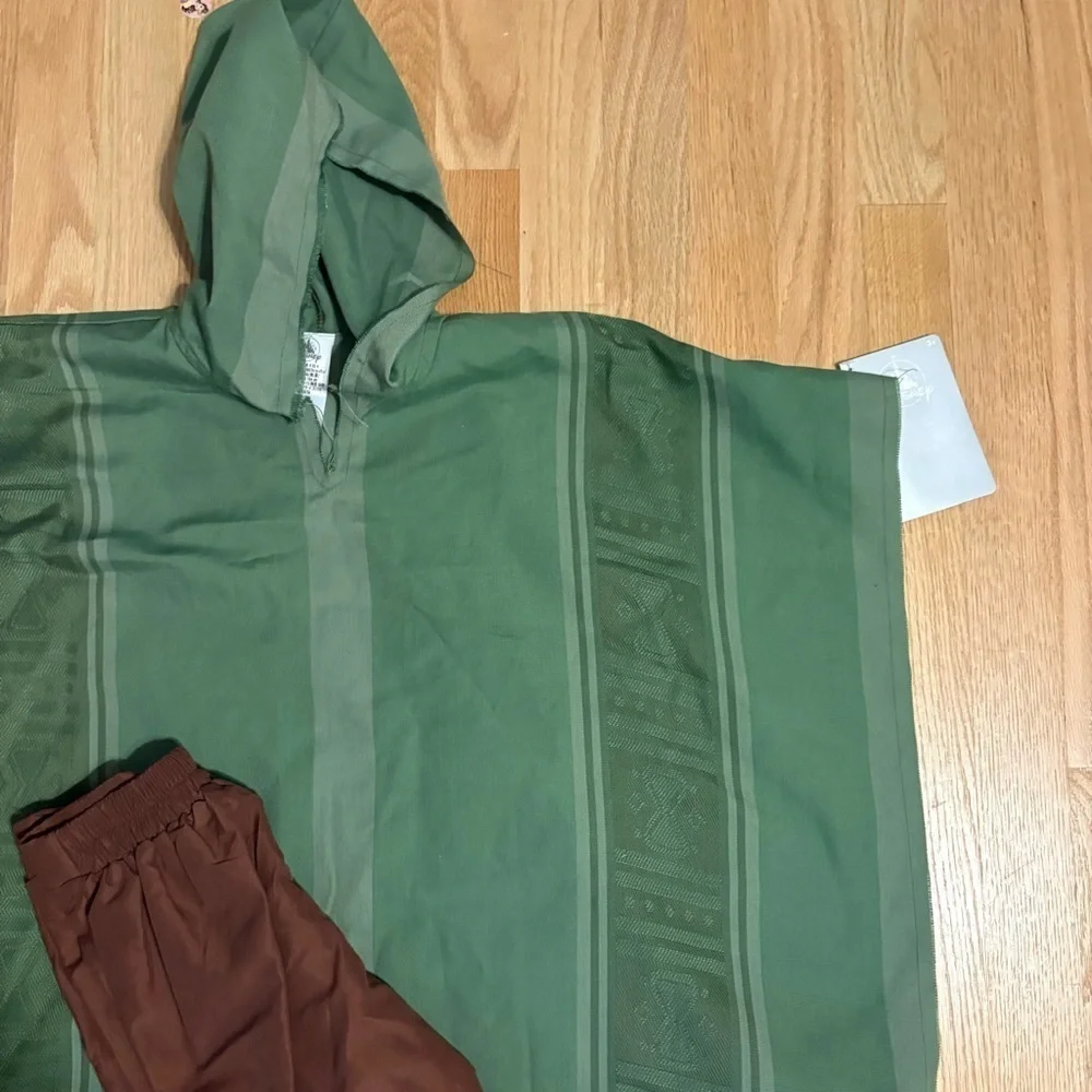 Disney Store NWT 2pc Bruno Costume Encanto Boys Size 4 Halloween Green Pants